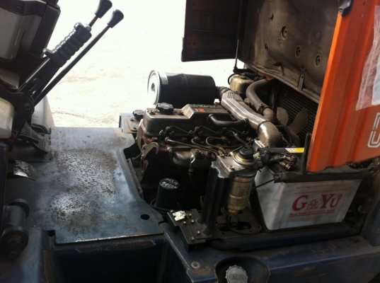 ขาย รถฟอร์คลิฟต์ 2.5 ตัน Toyota เสาสูง 4 เมตร งาสบัดได้  นำเข้าจากญี่ปุ่น