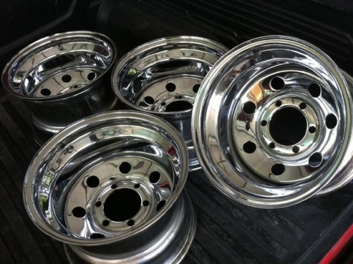 ***ขายแล้วครับ***>>>ขายล้อกะทะเหล็กแท้ USA ขอบ15x10 6/139.7 ออฟลึก 6 นิ้ว!!!! ครับ<< <