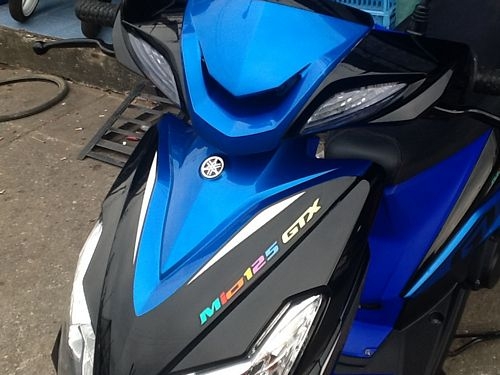 MIO125GTXตัวท็อปล้อแม็กแท้ศูนย์มีเส้นรอบวงสีเดียวกับชุดสีรถ7เดือนวิ่ง5xxxโลสวยกริ้บพร้อมใช้0861030887