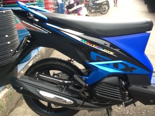 MIO125GTXตัวท็อปล้อแม็กแท้ศูนย์มีเส้นรอบวงสีเดียวกับชุดสีรถ7เดือนวิ่ง5xxxโลสวยกริ้บพร้อมใช้0861030887