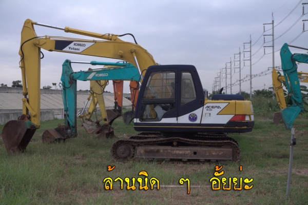 เก่านอกมาใหม่ ทั้งรถขุด และ รถตักล้อยาง แบ็คโฮ