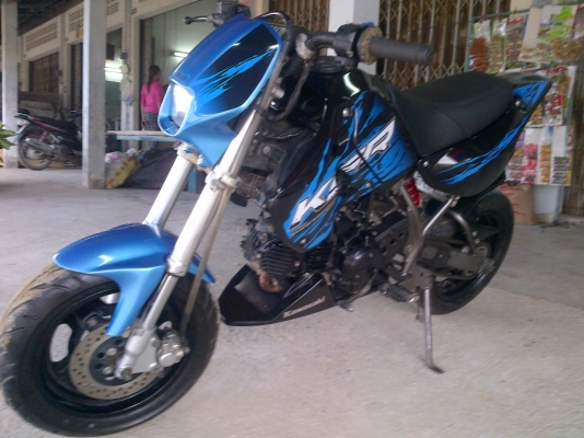 ด่วน!KSRรถมือเดียว ปี53 รถเครื่องเดิม เครื่องดีมาก ใส่ท่อม้วนอยู่ใต้ท้อง พร้อมใช้ ทะเบียน+เอกสารโอน ภาษีไม่หมด