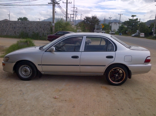 ด่วน!โตโยต้าGXi ออโต้ ปี95 รถเดิม เครื่องยนต์หัวฉีด16วาว ประหยัดน้ำมัน กระจกไฟฟ้า พวงมาลัยพาวเวอร์ พร้อมใช้ ทะเบียน+เอกสารโอน ภาษีหมดปีนึง แอร์ไม่เย็นคับเติมน้ำยาใช้ได้ราคานี้ซ่อมเอาหน่อยคุ้มคับ