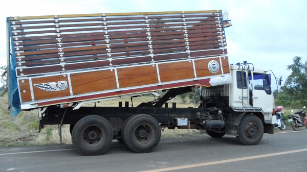 ขายสิบล้อดั้มเกษตรFN215-6D16-1เพลาดั้มสวยมากพร้อมใช้