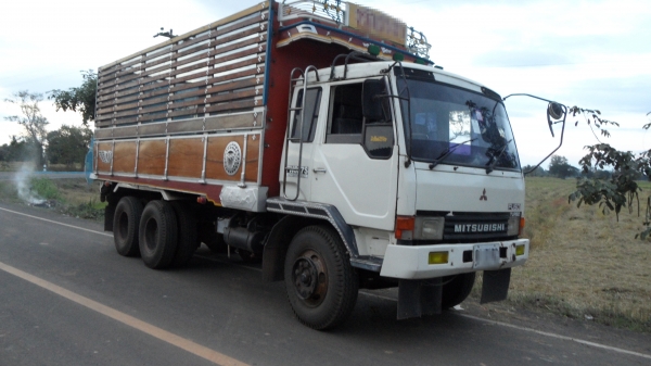 ขายสิบล้อดั้มเกษตรFN215-6D16-1เพลาดั้มสวยมากพร้อมใช้