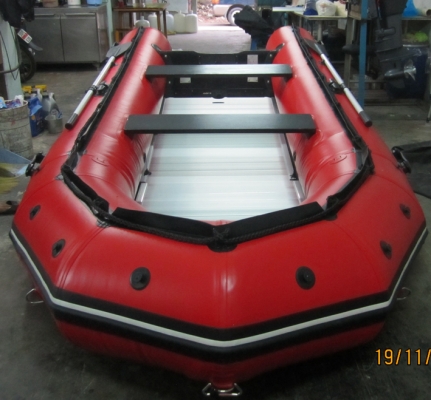 ขายเรือยางพื้นอลูมิเนียม  390