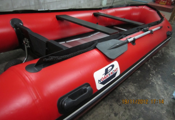 ขายเรือยางพื้นอลูมิเนียม  390