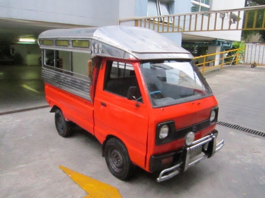 ฝากขาย พอดีพี่เขาไปได้รุ่นใหม่กว่าอีกคัน...Suzuki st90/4สูบป้ายดำทบ.โอนแท้ ขับดี หลังคาเลสพร้อมขายของ