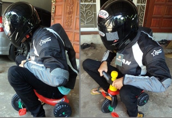 ขายเสื้อ/มีเกาะ/มีโหนกหลัง/หมวกกันน็อค/ของใหม่ สภาพ100\%เต็ม