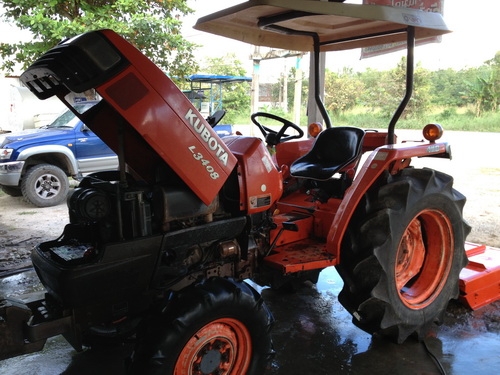 ขายรถไถ KUBOTA L3408 พร้อมอุปกรณ์ตัดหญ้า 1.2 m ของใหม่