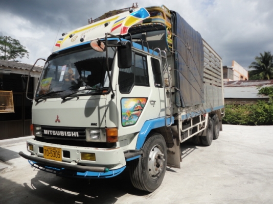 10 ล้อ MITSUBISHI FN516 เครื่อง 6D15 สวยสวยพร้อมใช้ทันที