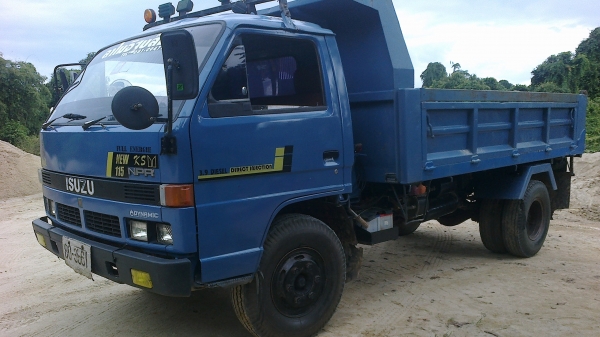 6ล้อดั้ม ( เสี่ยสั่งลุยแท้ ) ISUZU NPR59LU5FM ปี 38 ราคาเบาๆ