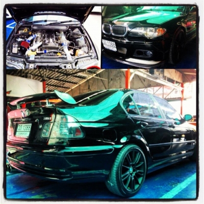 ขออณุญาติขาย BMW 318i E46 2JZ GTE 720K ครับ หรือสนใจอยากดาวน์บอกได้ครับจัดให้ครับ