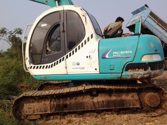 ขายรถแม็กโครKOBELCO ,PC,120-5เอกสานเล่มทะเบียนสภาพสวยพร้อมใช้ราคาถูก