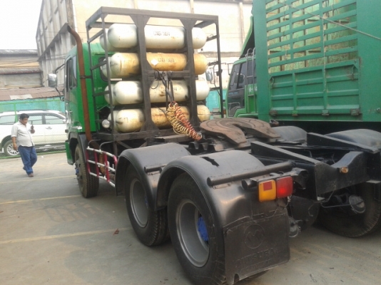 ขายรถ หัวลาก HINO แก๊ส 8 ถัง เครื่อง 260
