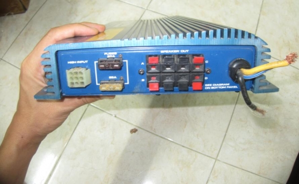 มีคลิปให้ดู!! Power Amp MOSFET ของ JENSEN ของนอกยี่ห้อดังครับ 100Wx4(RMS วัตต์เต็ม) ไม่ผิดหวังแน่่นอนครับ