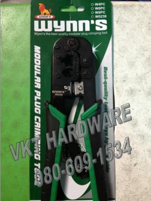 คีมย้ำสายโทรศัพท์,สายแลน WYNN's