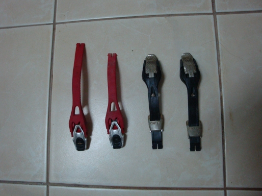 ชุดสายรัดรองเท้าวิบาก สภาพดี ของกาเน่sg10และฟ็อกส์ f3