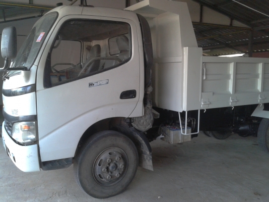 HINO DUTRO ปี47 ดัมพ์ต่อใหม่เอี่ยม รถห้าง ดัมพ์ใหญ่5คิว