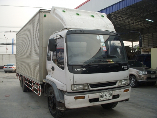 6ล้อFTRตู้ทึบยาว6.50ม195HP 6ล้อFTRตู้ทึบยาว6.50ม195HP