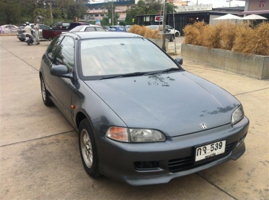 Civic 3ประตูปี1994 เครื่องหัวฉีด สีเทา ฟรีดาว ผ่อนเดือนละ 5,000 บาท