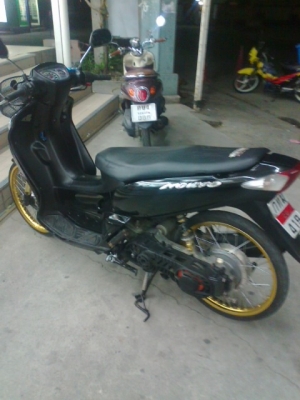 +++ขายนูโวตัวเก่า เครื่องเดิมๆชุดข้างดังนิดหน่อย สีดำโลโก้นูน ตามสภาพครับ 18999บาท++