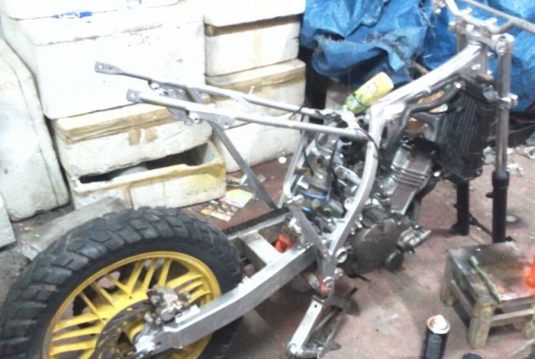 ขายหรือแลกhonda ax1 250ccราคาถูก 49000บาท