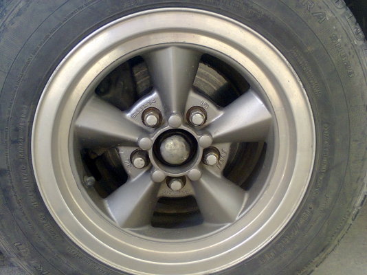 ENKEI/MOONEYES 5 SPOKE WHEEL สไตล์เมกัน