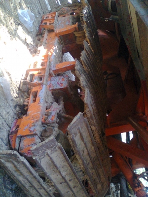 ขายรถเกี่ยวข้าวศักดิ์พัฒนารองกระสอบ