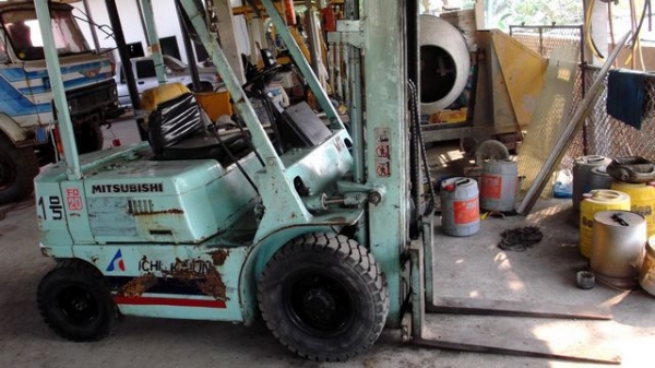 ขายโฟล์คลิฟท์ มิตซูบิชิ  2 ตัน ดีเซล เก่าญี่ปุ่น