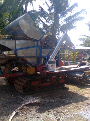 ขายรถเกียวข้าวรองกระสอบHO7D