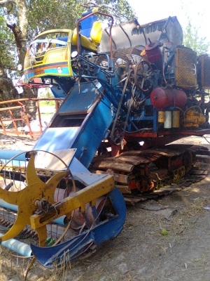 ขายรถเกียวข้าวรองกระสอบHO7D