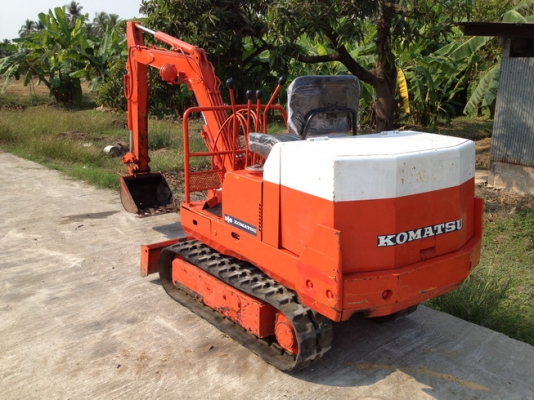 ขายรถแบคโฮลขนาดเล็ก KOMATSU PC07-1 นำเข้าเอง มือสองจากญี่ปุ่น
