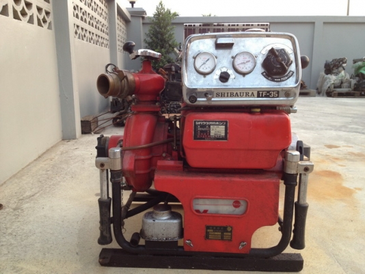 ปั้มดับเพลิง SHIBAURA TF-35 แรง มือสองจากญี่ปุ่น สภาพดี พร้อมใช้