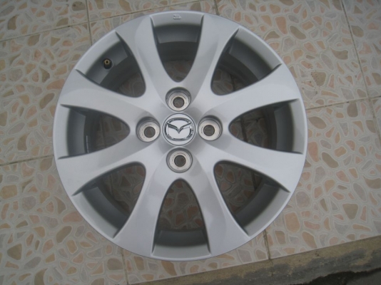 ขายล้อแม็ก Mazda 2 15"x6" 4รู100 et 45 (081-3747940)