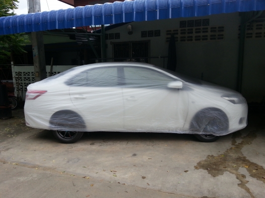 ขายพลาสติกใสคลุมรถ
