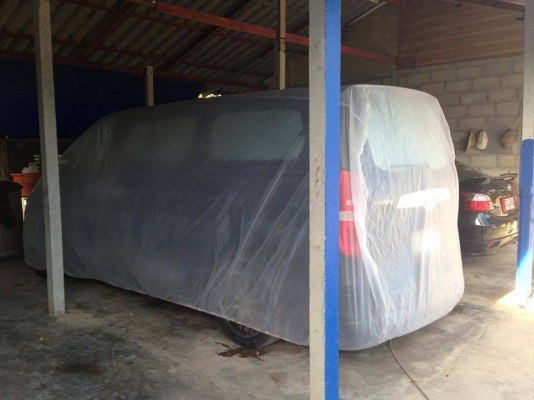 ขายพลาสติกใสคลุมรถ