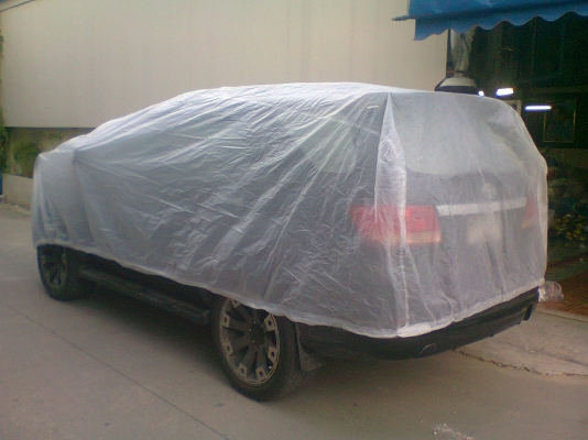 ขายพลาสติกใสคลุมรถ