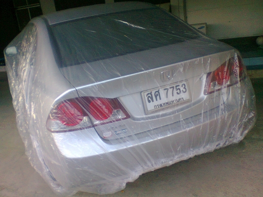 ขายพลาสติกใสคลุมรถ