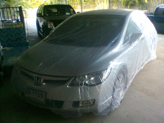 ขายพลาสติกใสคลุมรถ