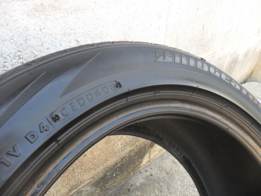 ยาง BRIDGESTONE 185/55R15 ปี08 ยาง BRIDGESTONE 185/55R15 ปี08