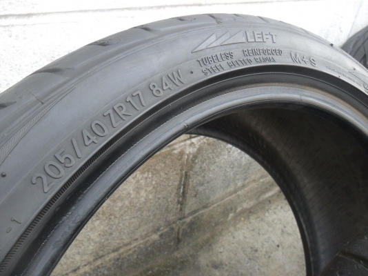 ยาง ญี่ปุ่น 205/40ZR17 สวยๆ นิ่มๆ