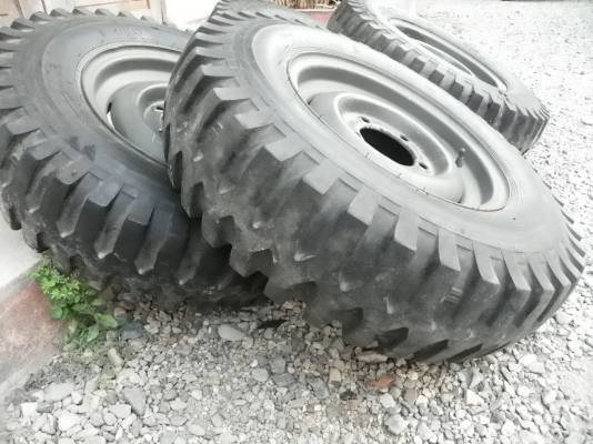 ขายชุดล้อกระทะเหล็ก พร้อมยางตรงรุ่น JEEP MITSU