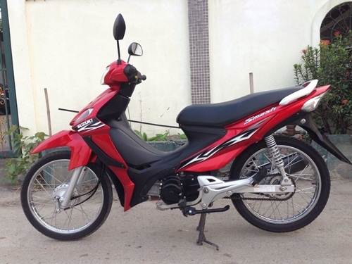 ขายsuzuki smash สีเเดง ปี2554