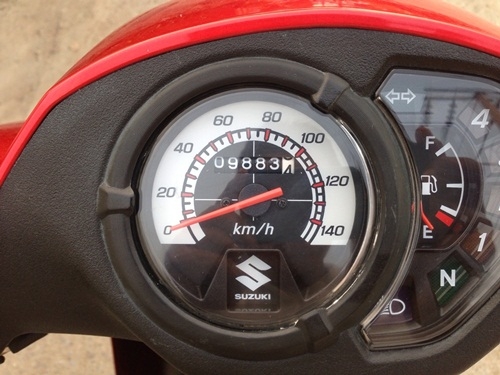 ขายsuzuki smash สีเเดง ปี2554