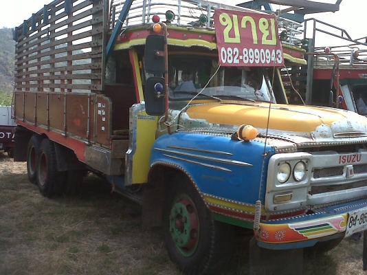 ขาย 10 ล้อหัวยาวเพลาเดียว สวย สวย เครื่อง 6BD1