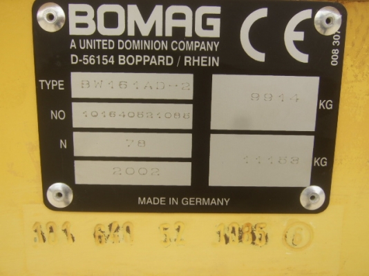 ขายรถบดล้อเหล็ก BW161AD-2 ปี นำเข้าสภาพสวยพร้อมใช้งาน ขายรถบดล้อเหล็ก BW161AD-2 ปี นำเข้าสภาพสวยพร้อมใช้งาน