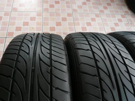 ขายยาง DUNLOP LM703 185-55-15 สวยๆ (1ชุด)
