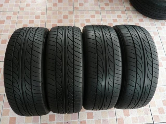 ขายยาง DUNLOP LM703 185-55-15 สวยๆ (1ชุด)