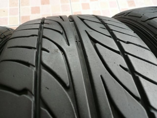 ขายยาง DUNLOP LM703 185-55-15 สวยๆ (1ชุด)